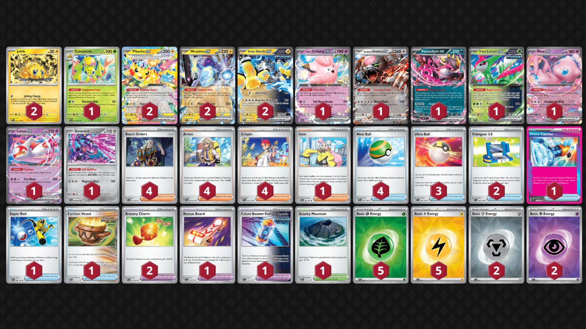 Joltik Toolbox decklist (Image via The Pokemon Company)