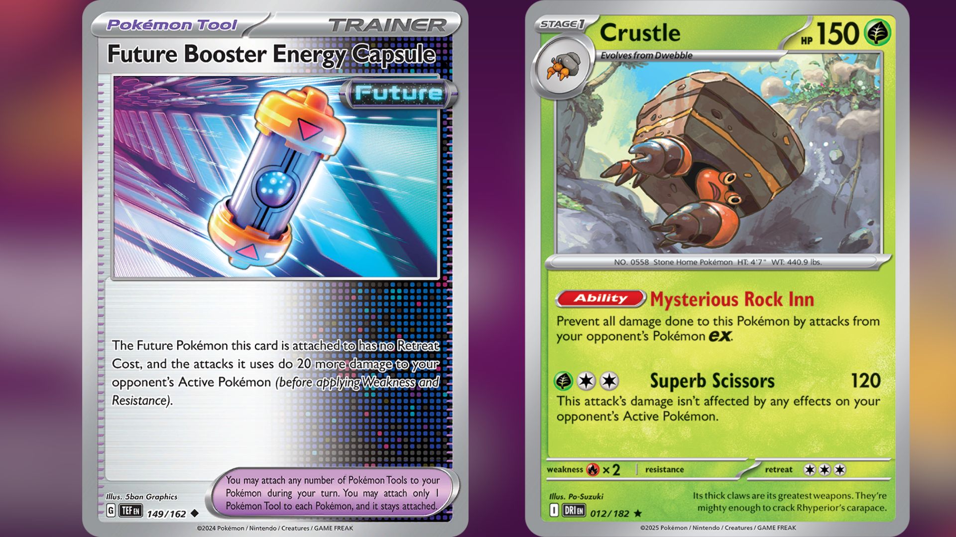 Future Booster Energy Capsule and Crustle (Image via TPC)