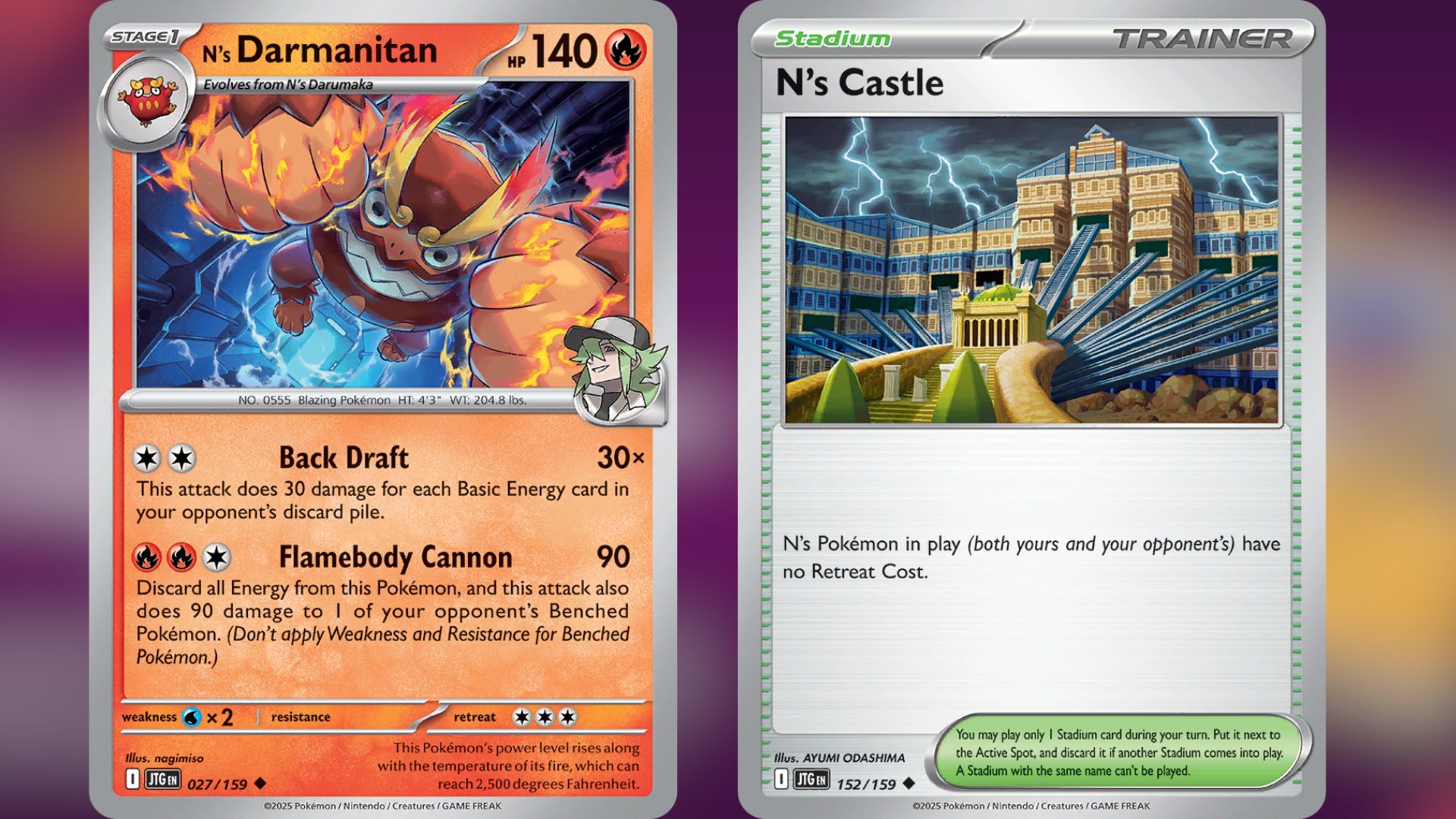 Critical support cards