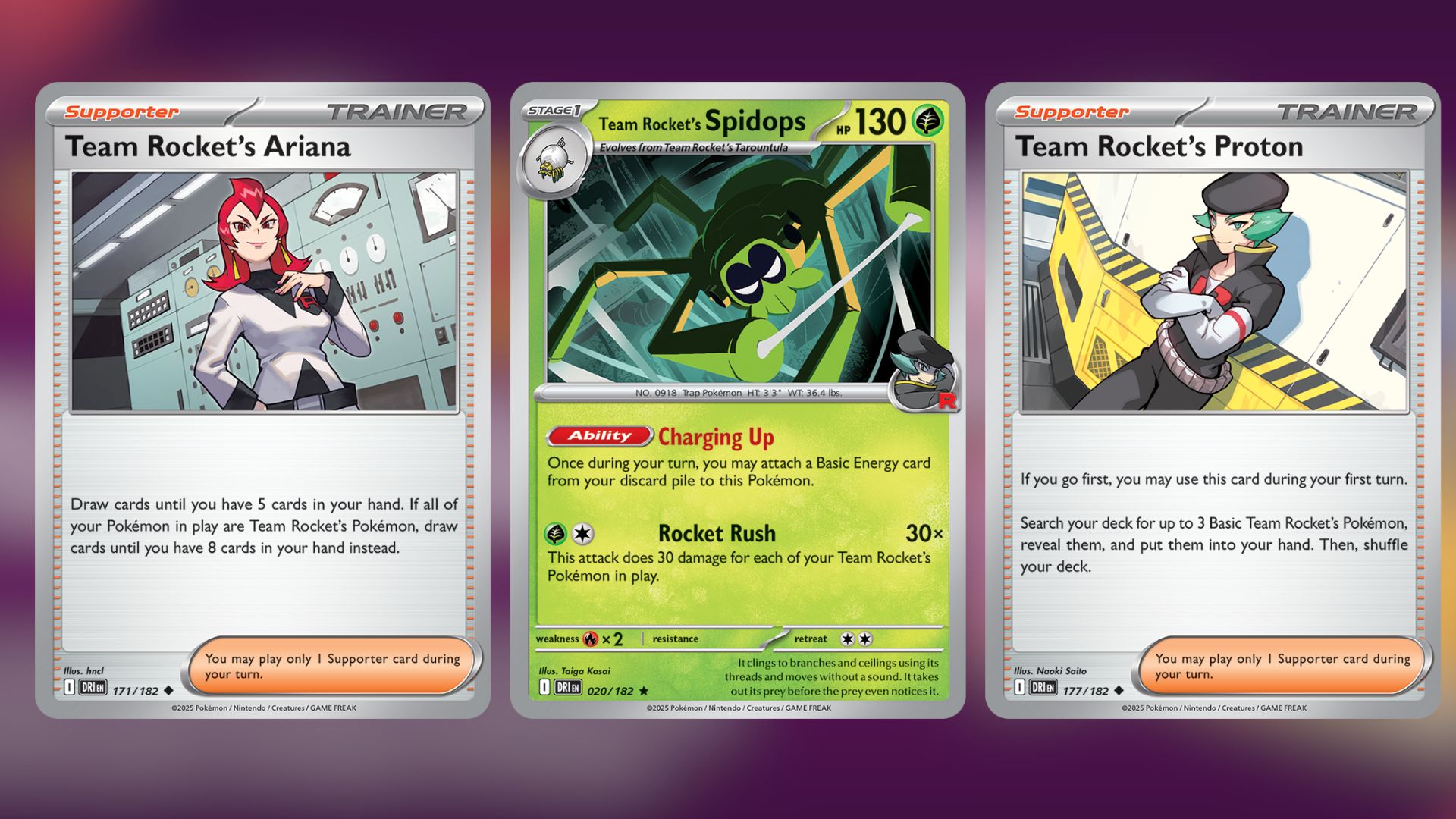 Essential Rocket cards (Image via TPC)