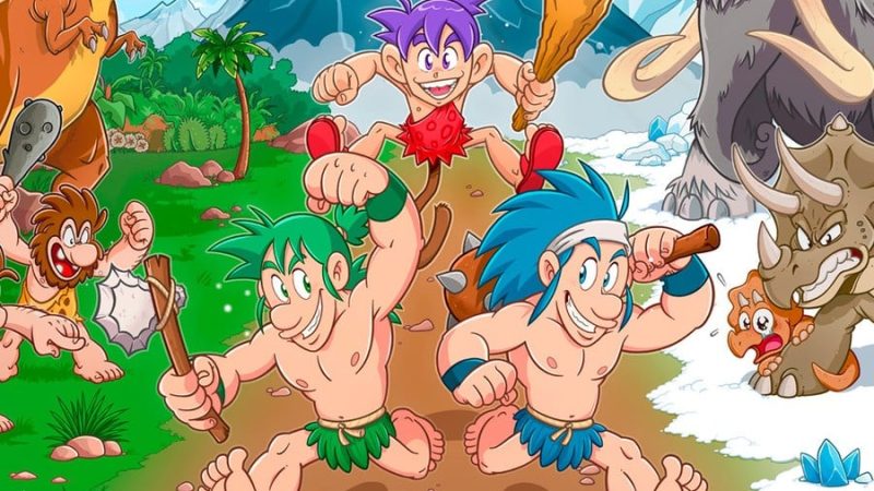 Kickstarter Revives Three Retro Joe & Mac SNES Games