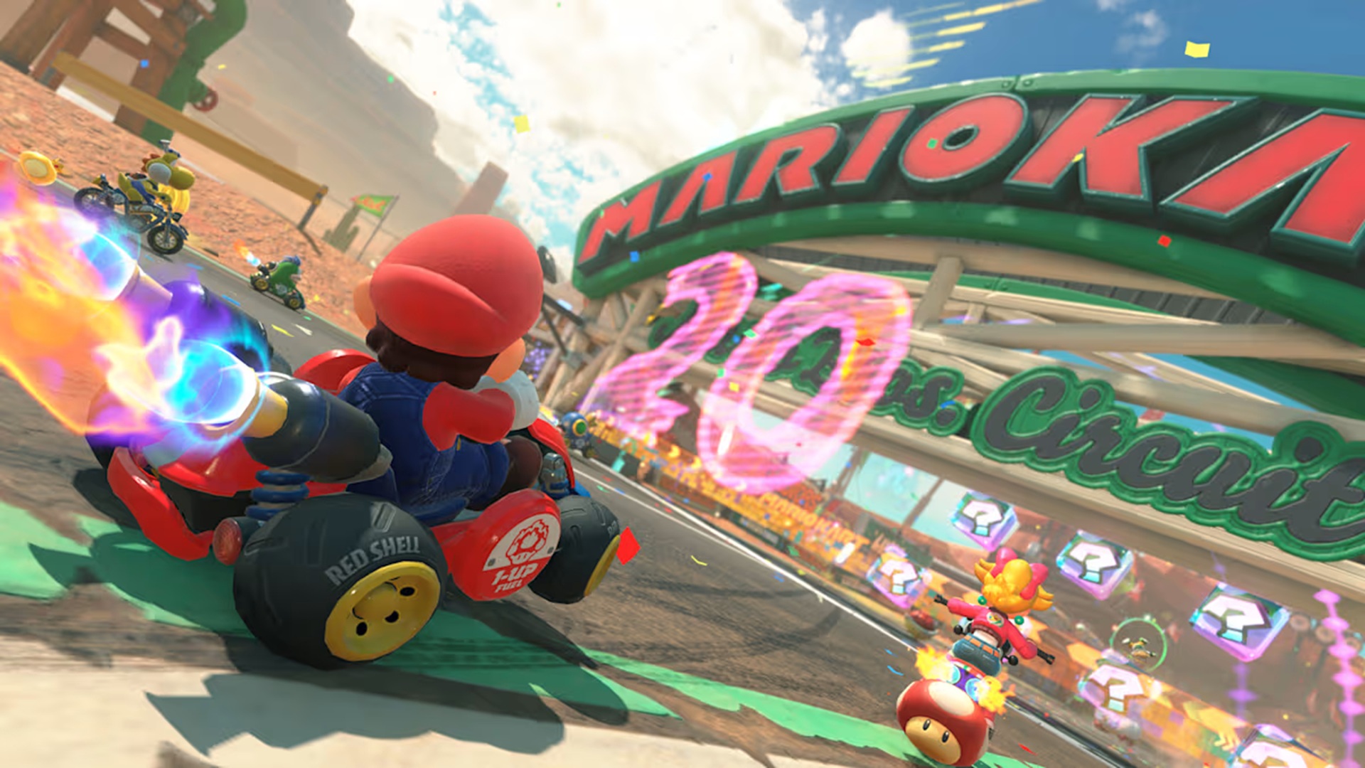 Rocket Start Boost Mario Kart World
