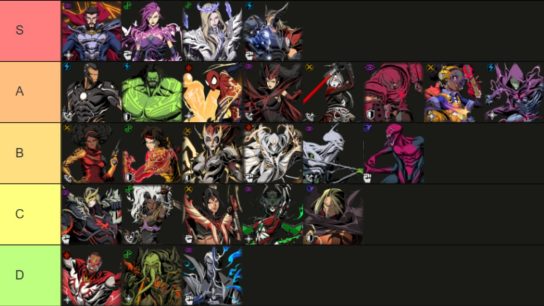 Marvel Mystic Mayhem Tier List