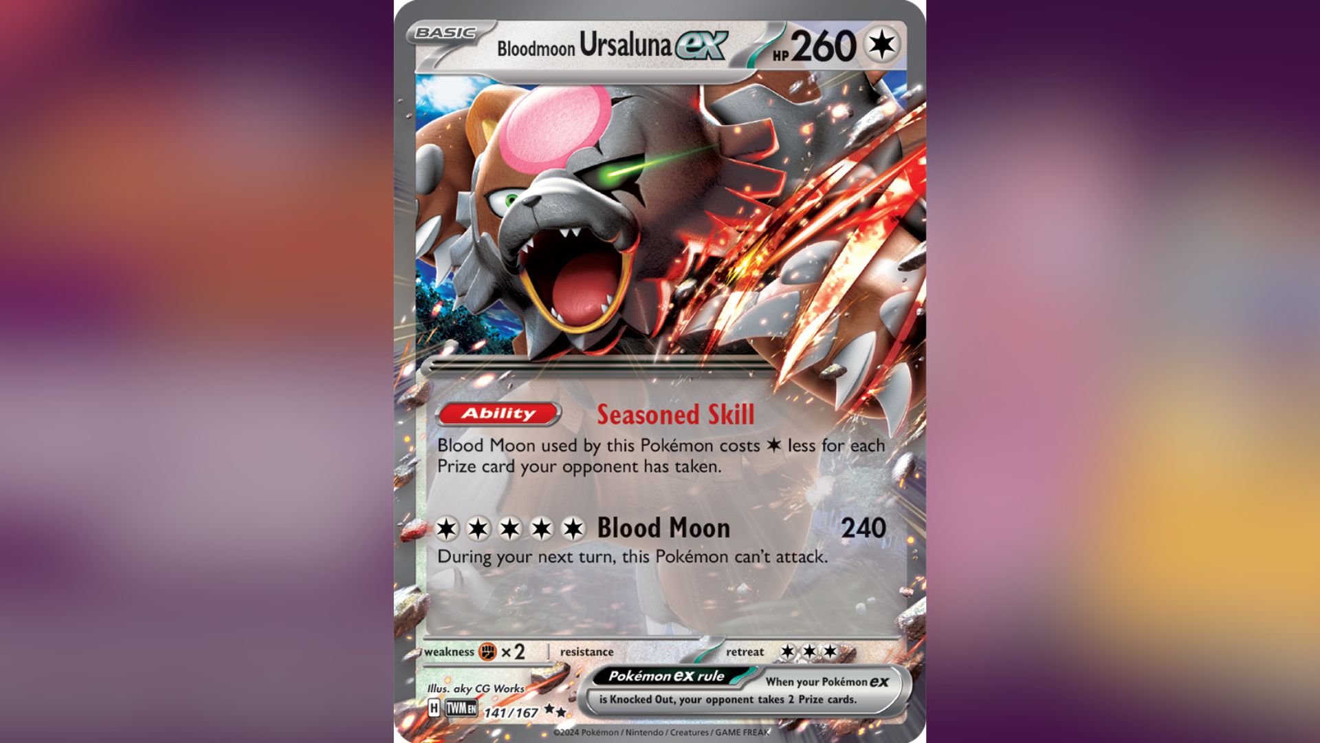 Bloodmoon Ursaluna ex (Image via TPC)