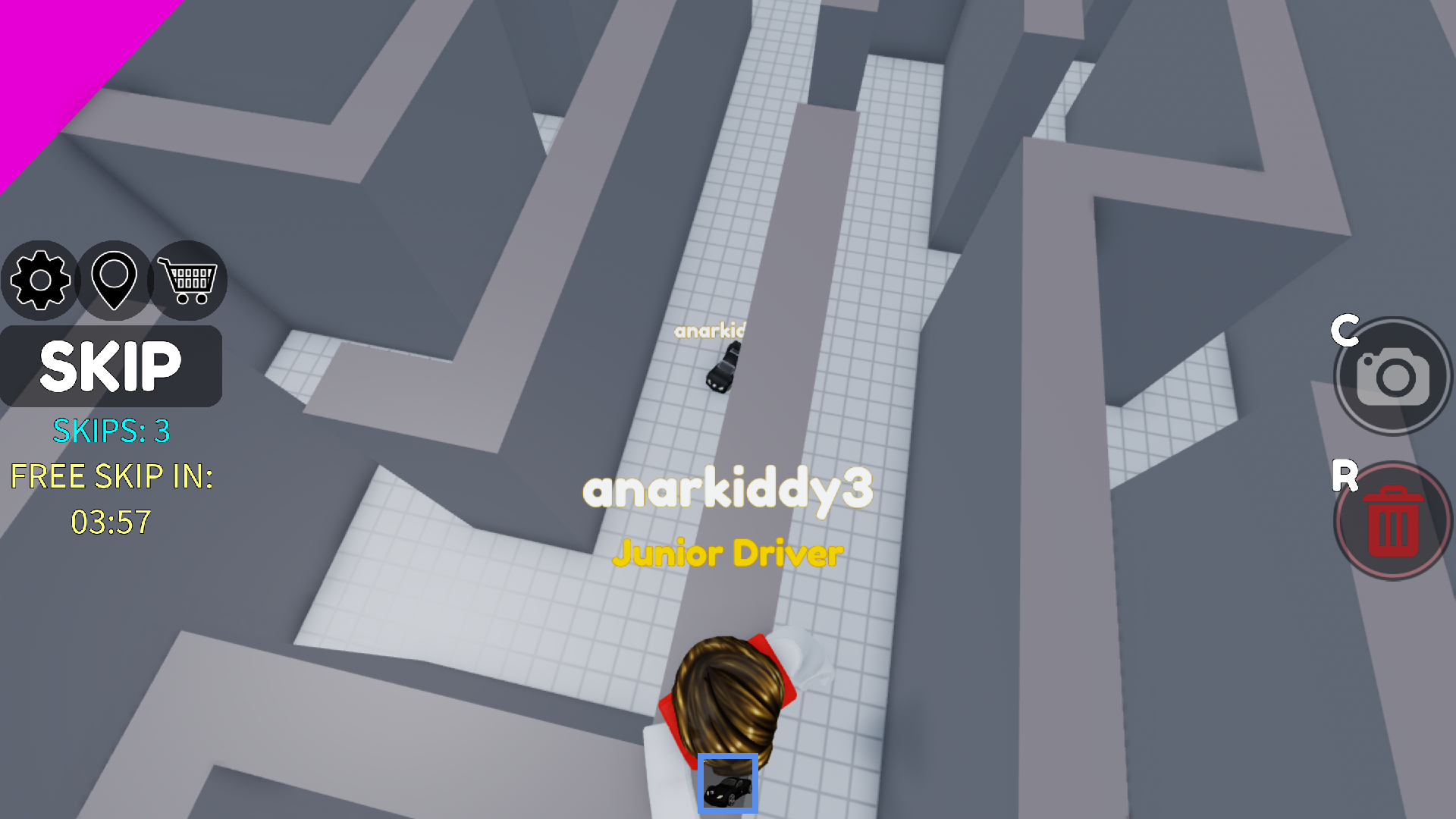 Maze Level (Image via Roblox)