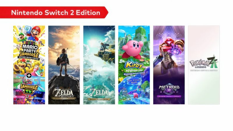 Nintendo First-Party Dominates Switch 2 Sales, Third-Party Slows