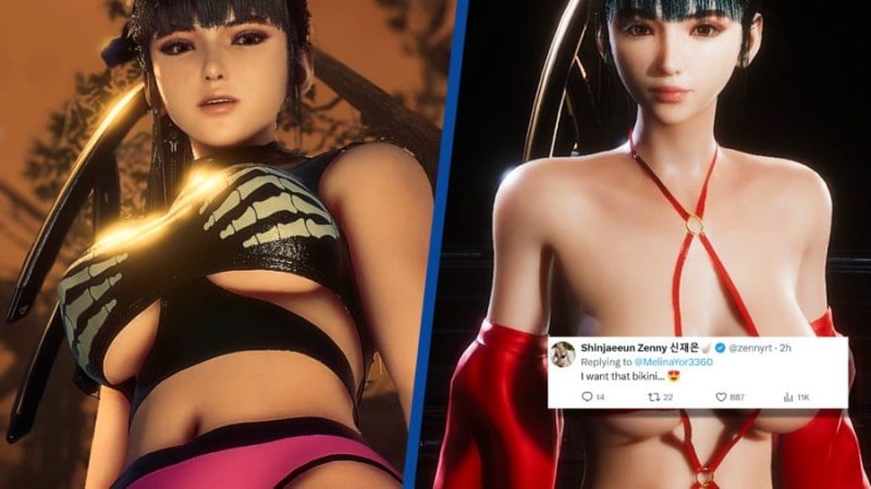PC Modders Craft Revealing Stellar Blade Outfits, Eve’s Body Double Volunteers to Model