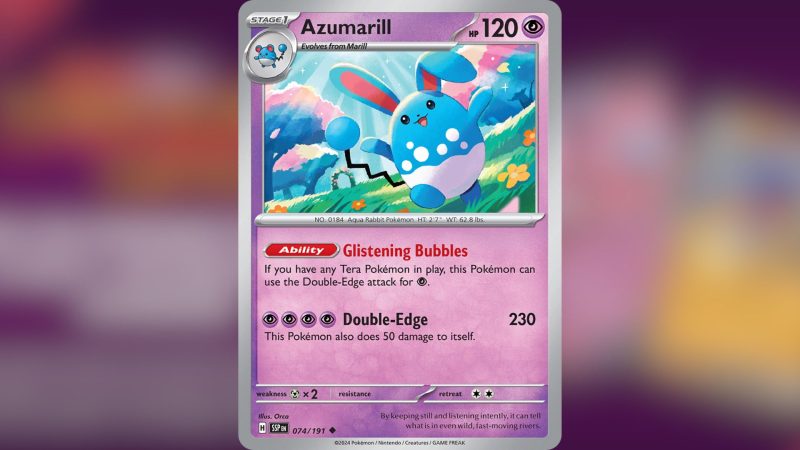 Pokemon TCG: Best Azumarill Deck Guide