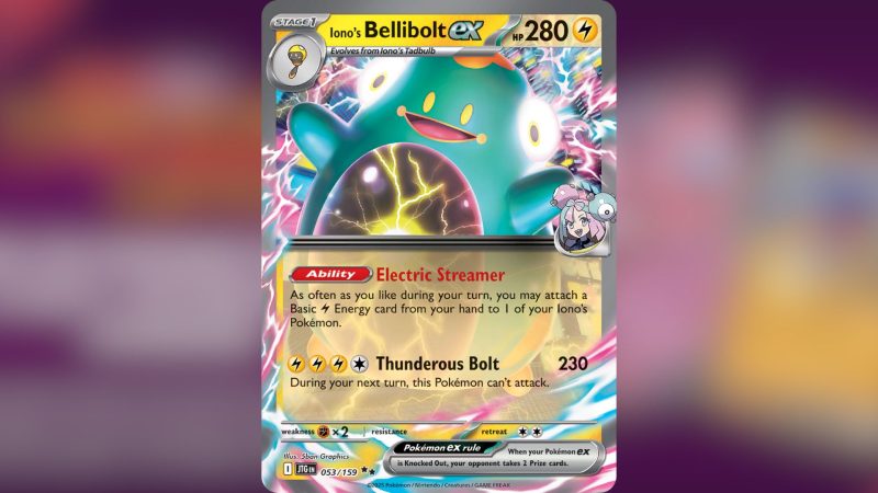 Pokemon TCG: Best Iono’s Bellibolt Ex Deck Guide