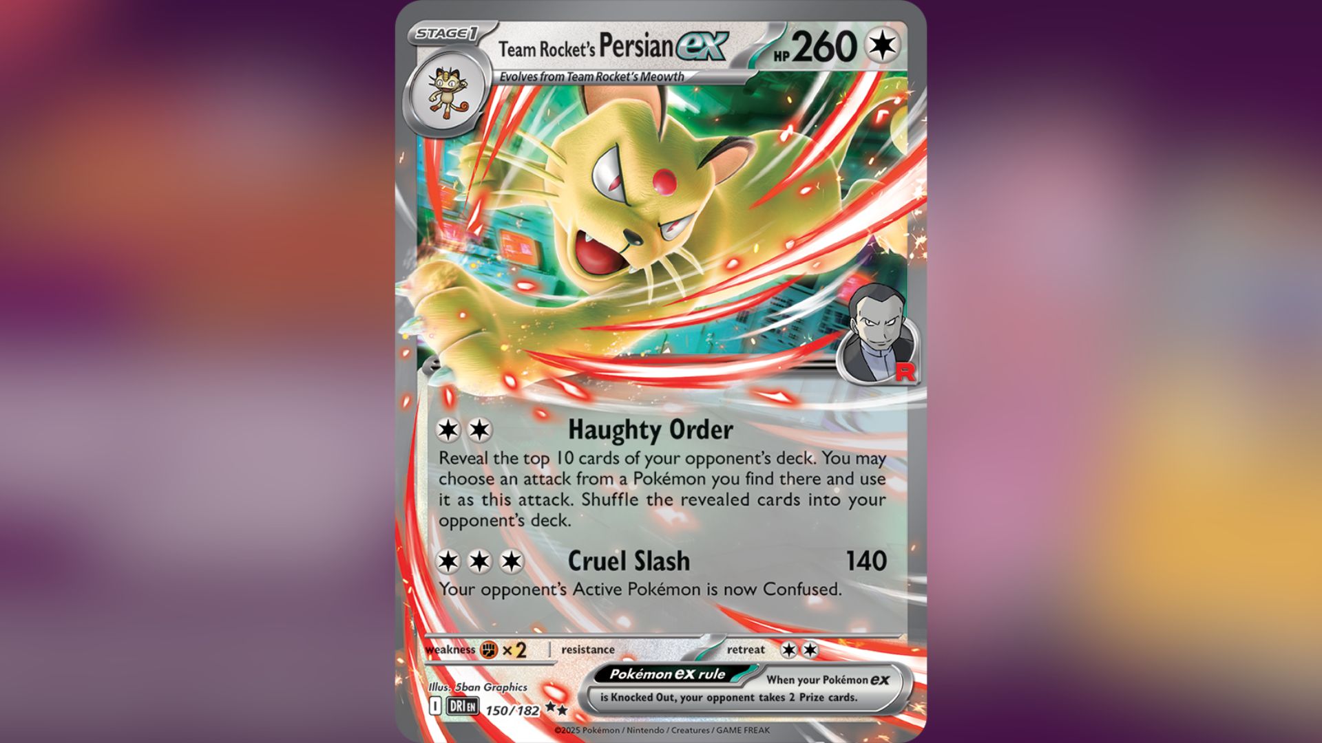 Pokemon TCG Destined Rivals: Best Team Rocket’s Persian Ex Deck Guide (Destined Rivals)