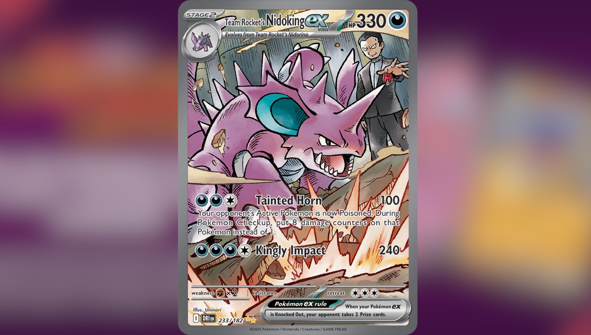 Pokemon TCG: Best Team Rocket’s Nidoking Ex Deck Guide (Destined Rivals)
