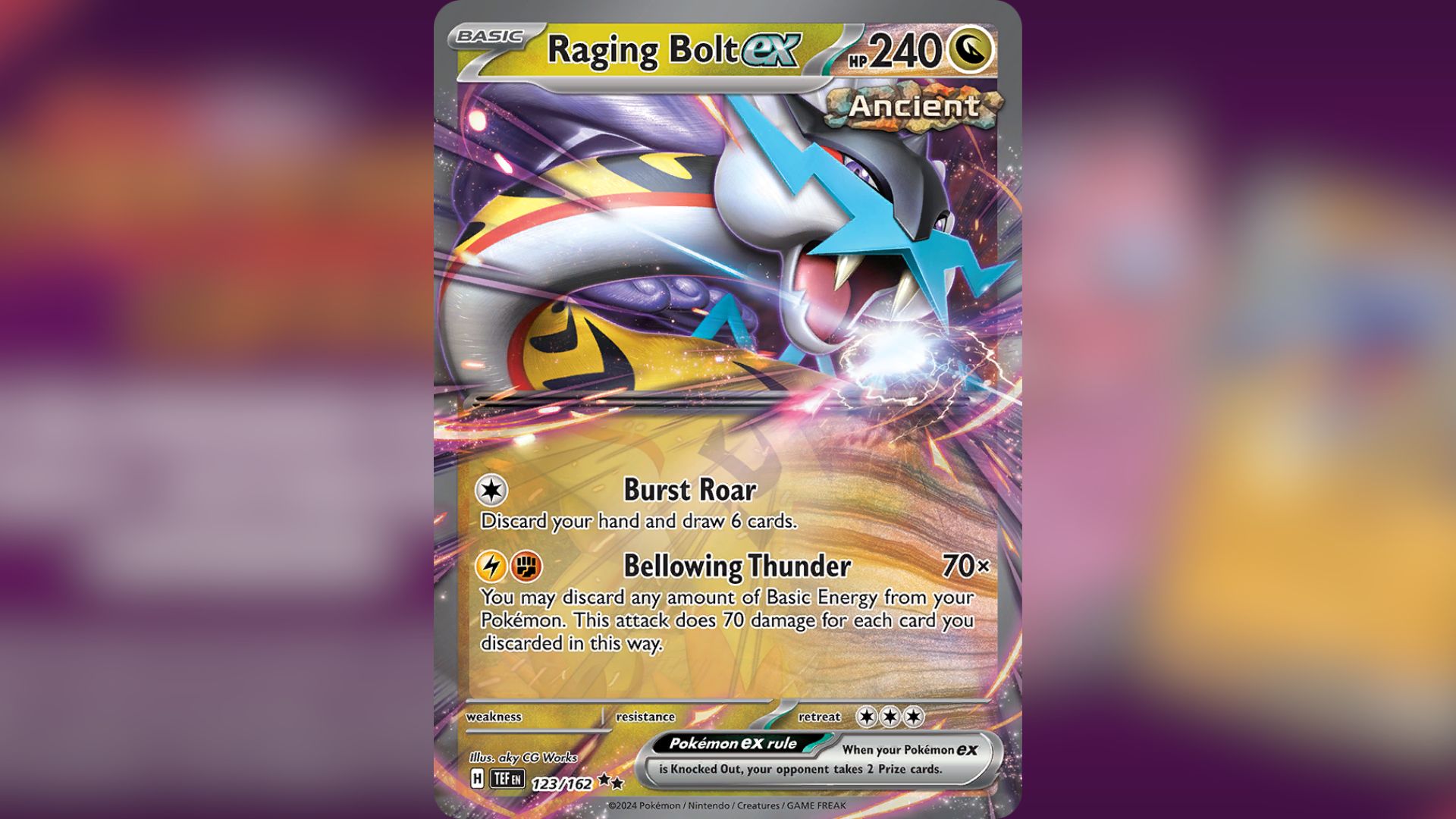 Raging Bolt ex (Image via TPC)
