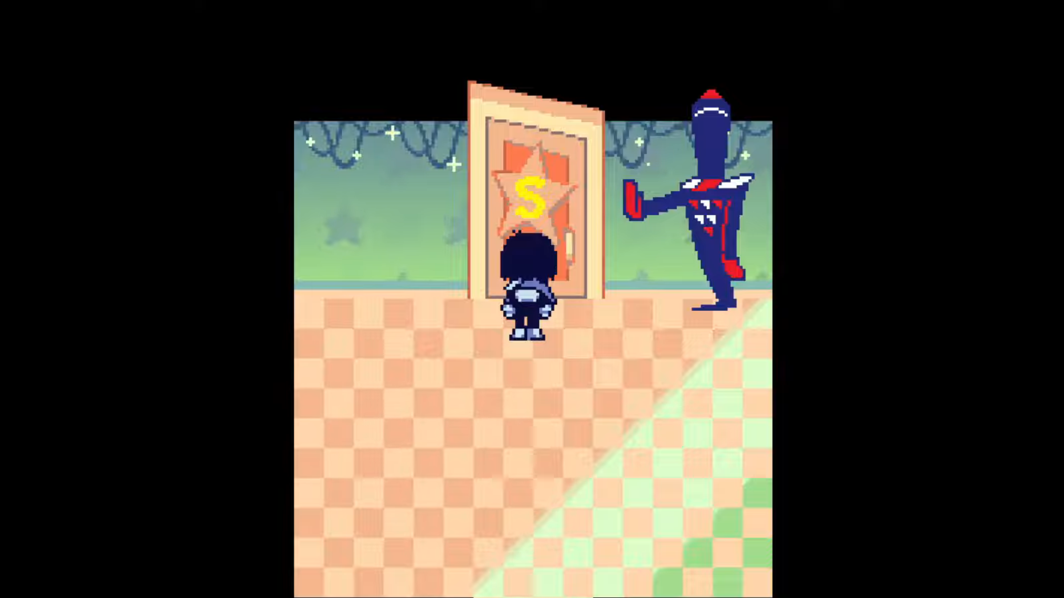 Unlock secret doors with S-Rank 