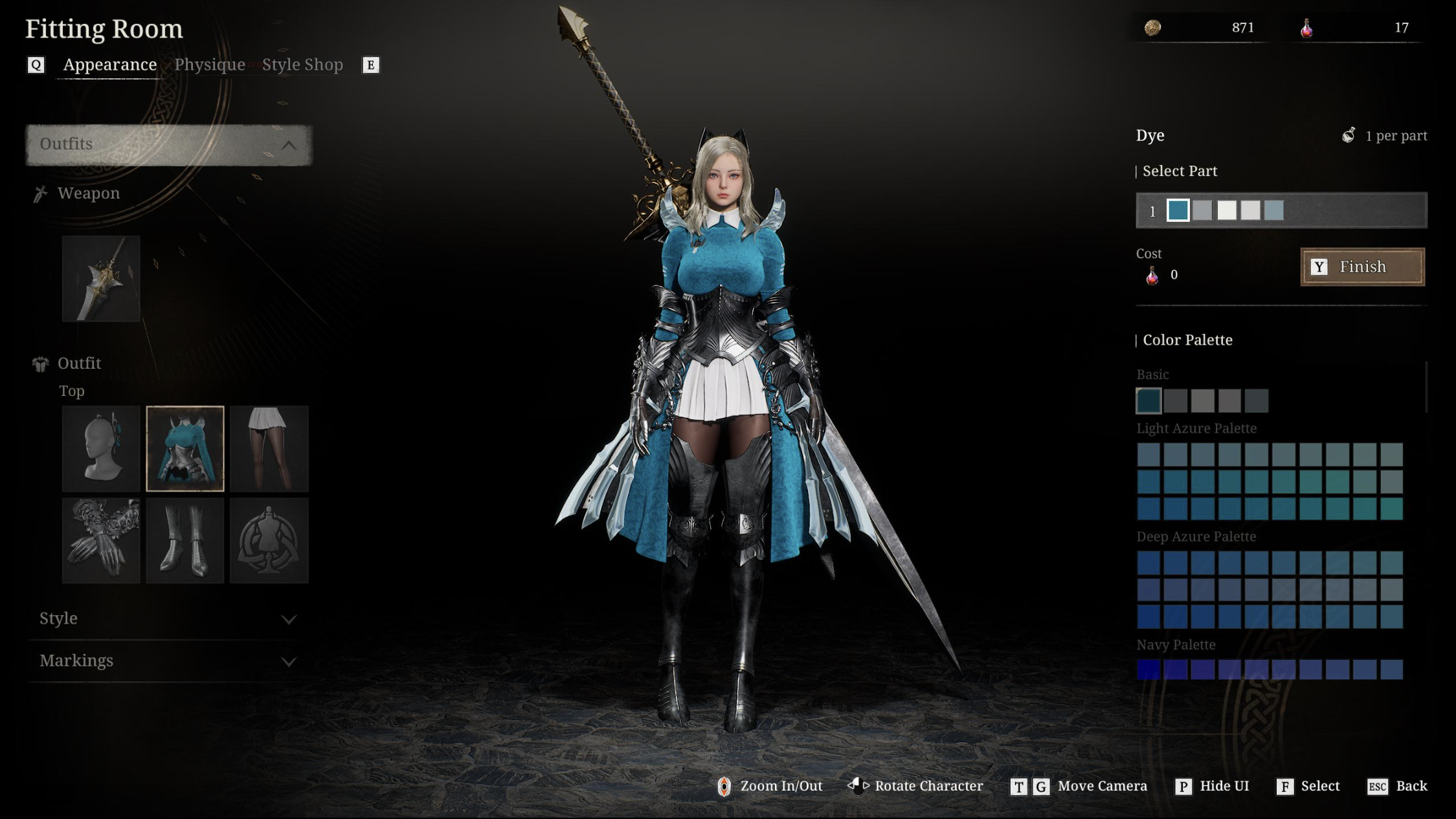 Weapon and Skin Dye