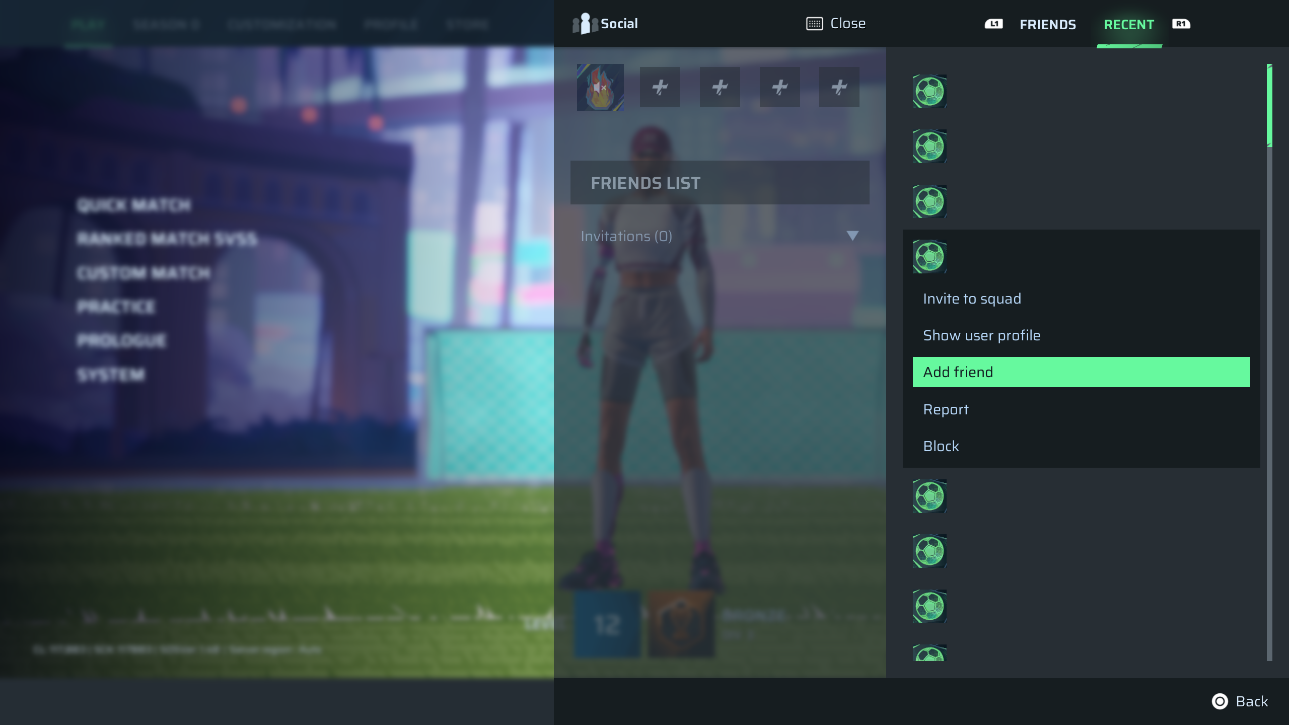 Extend friend invitations to recent allies (Image via Sloclap)