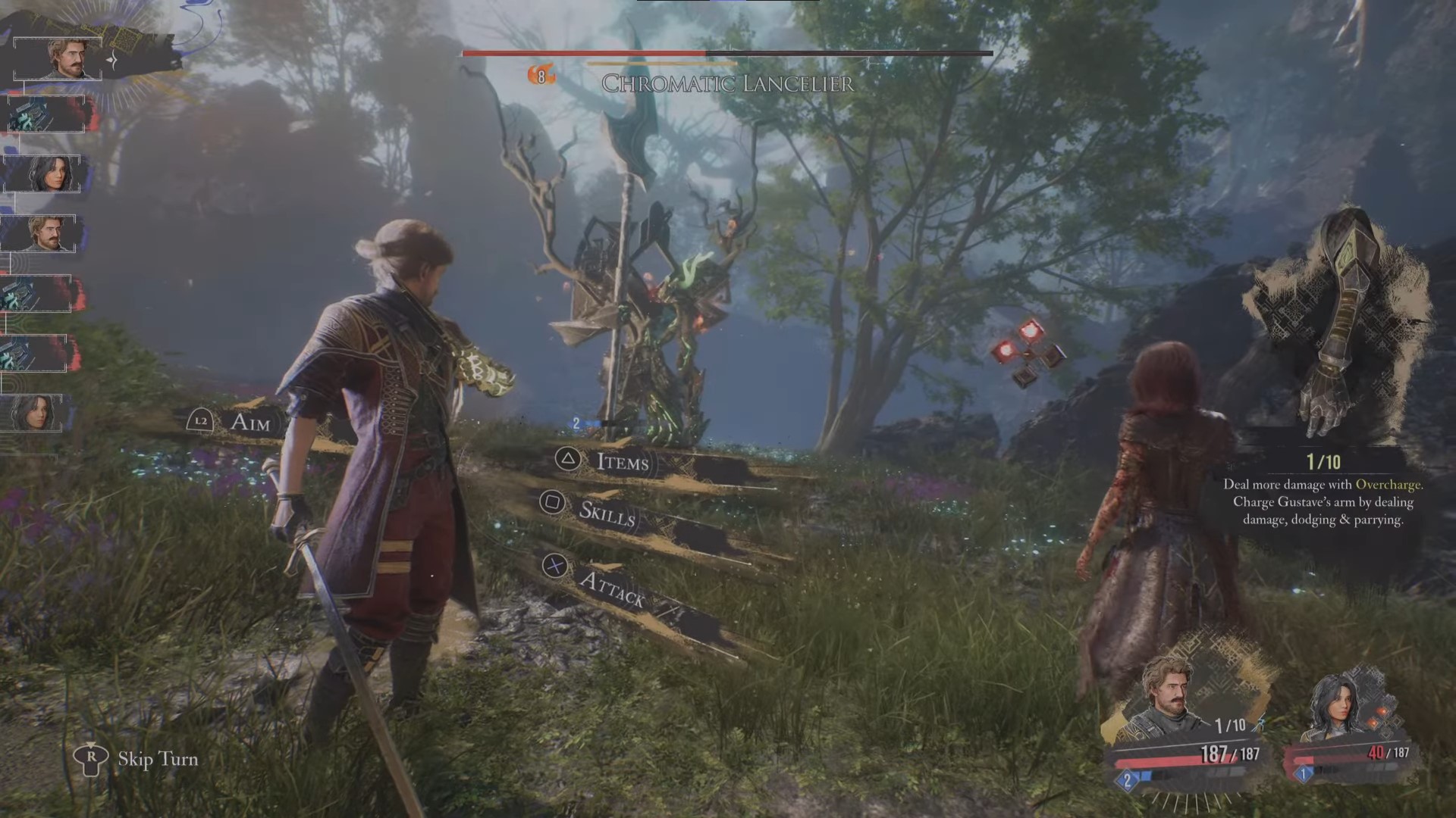 This Critical Burn Picto can be acquired early in the game (Image via Kepler Interactive)