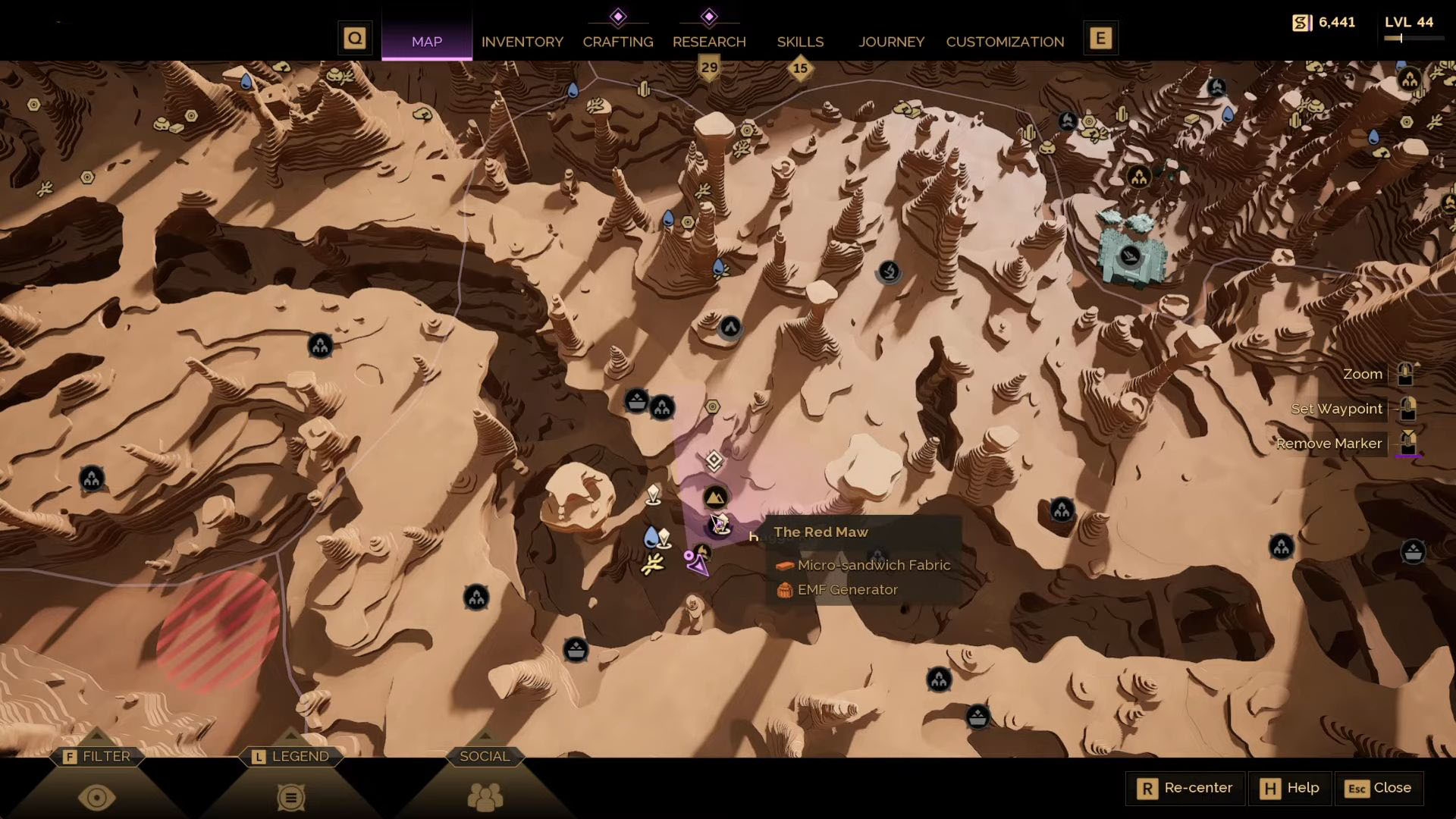 Seventh Trial entrance in Hagga Rift (Credit: Funcom)