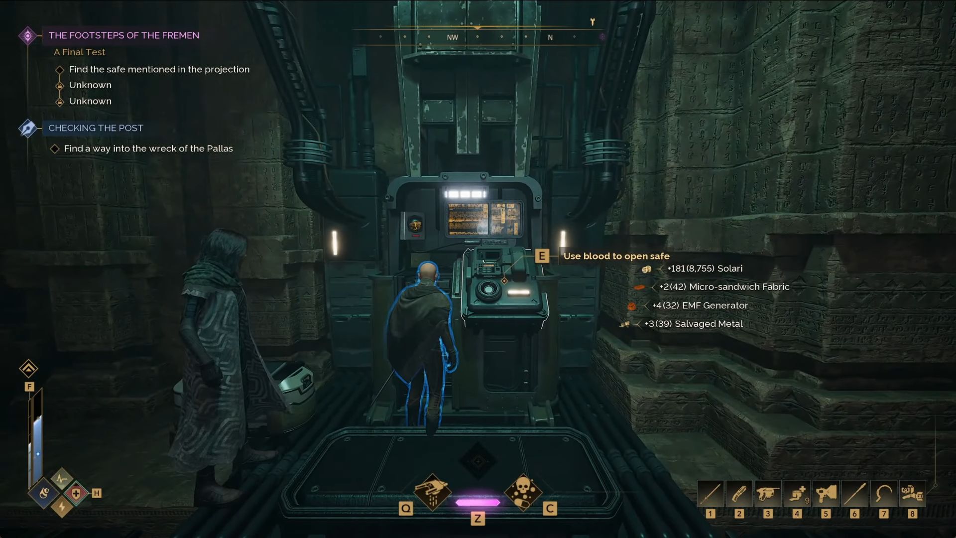 Control panel interaction