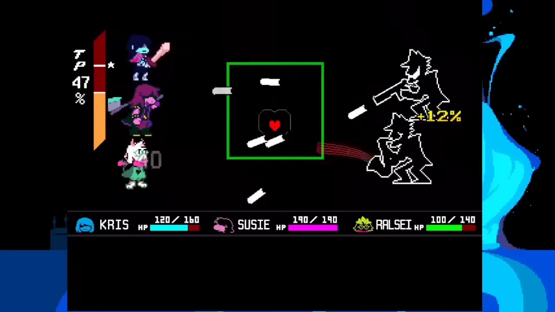 Shadow combat engagement
