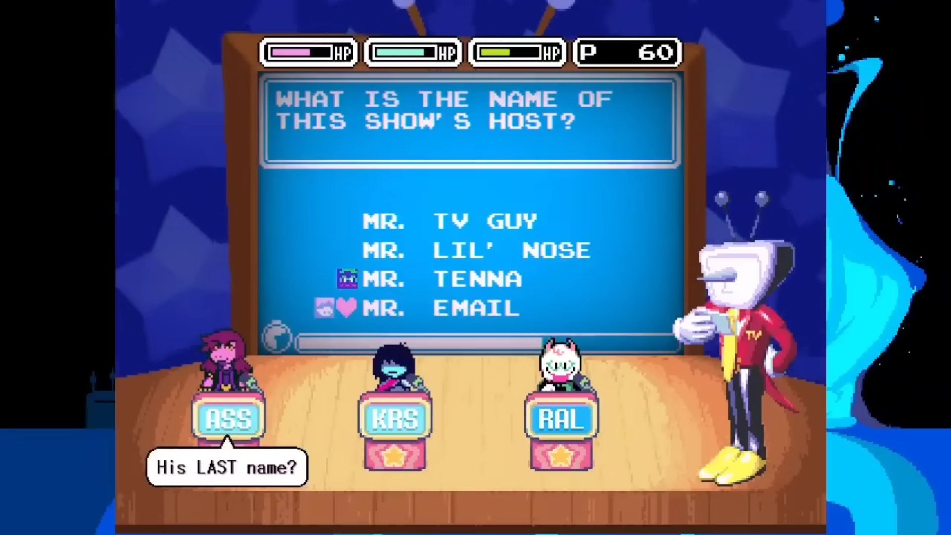 Quiz challenges