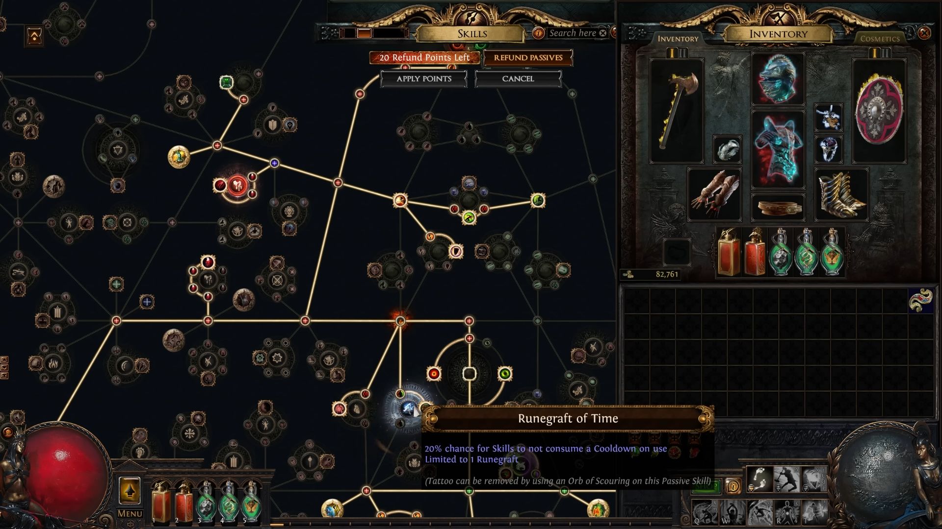 Crafting process in PoE's Atlas update