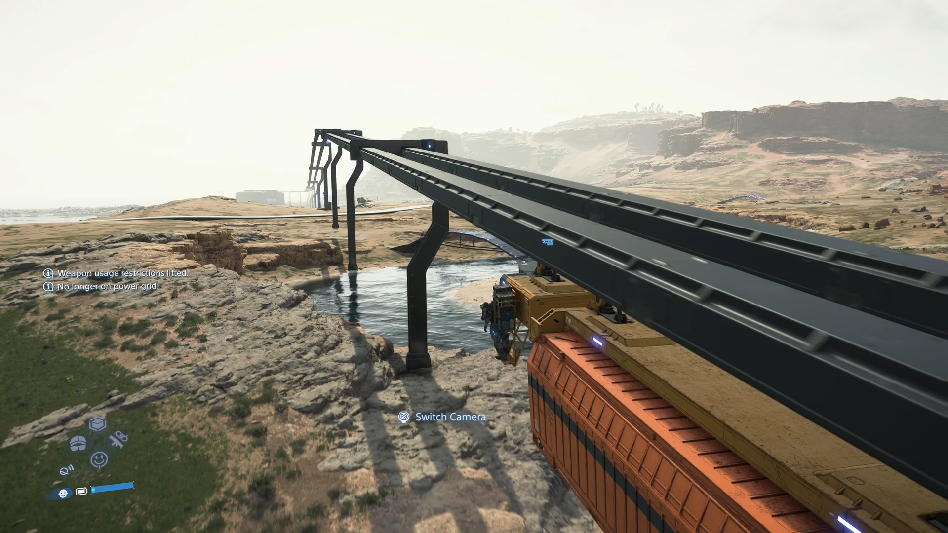 High-speed transport routes [Source: Kojima Productions]