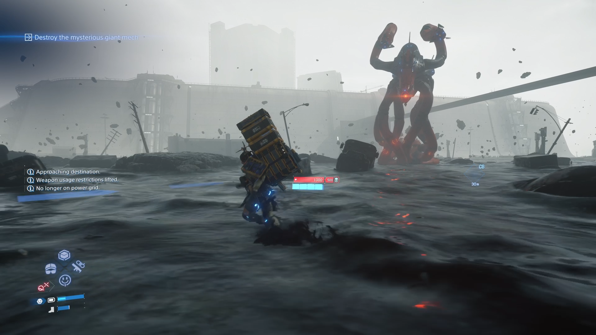 Boss encounter scenario [Source: Kojima Productions]