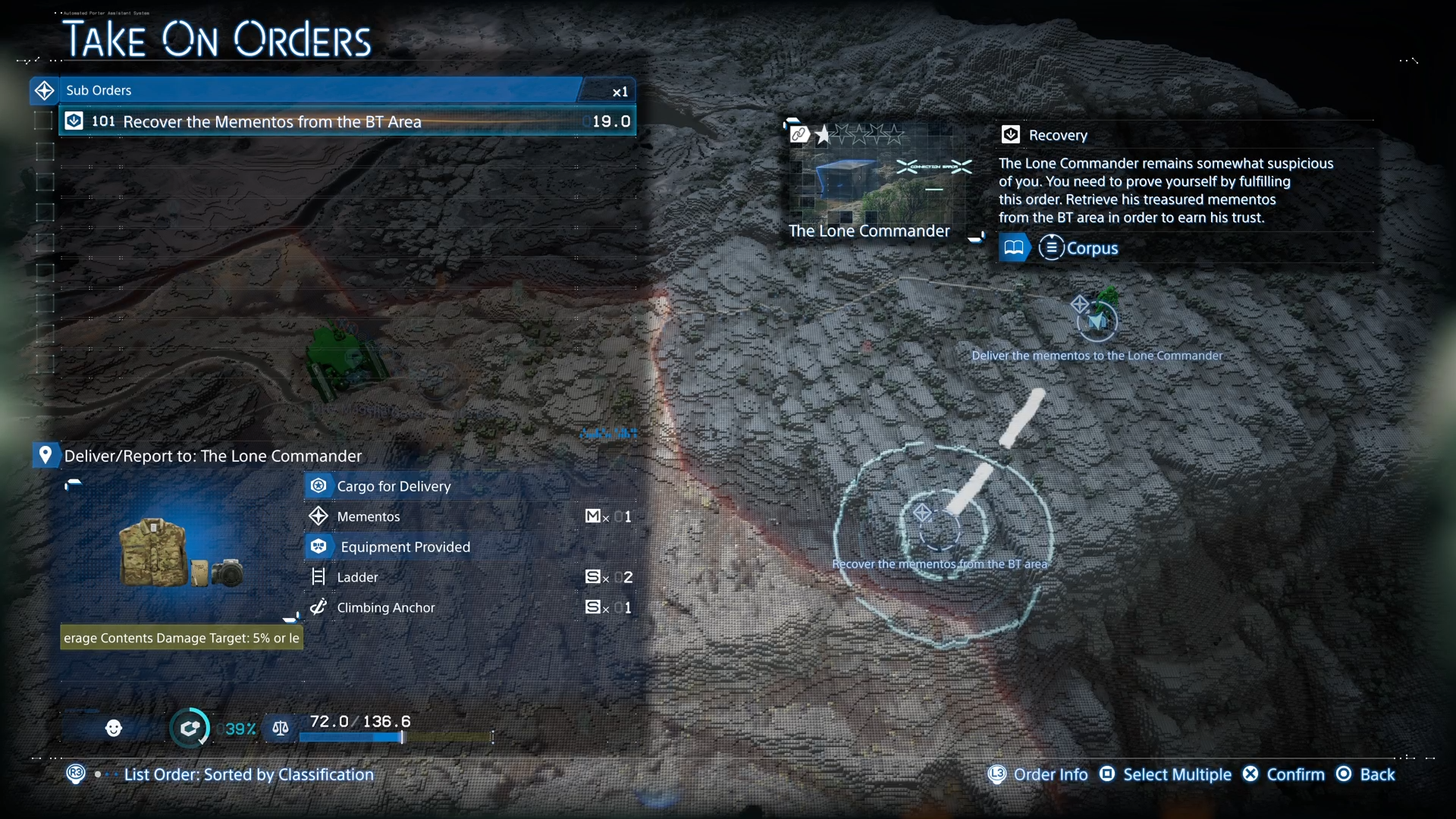 Stealth equipment acquisition in Kojima's latest title