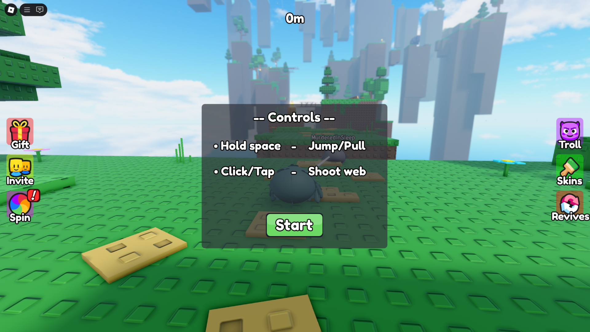 How to Control your spider in Webbed!