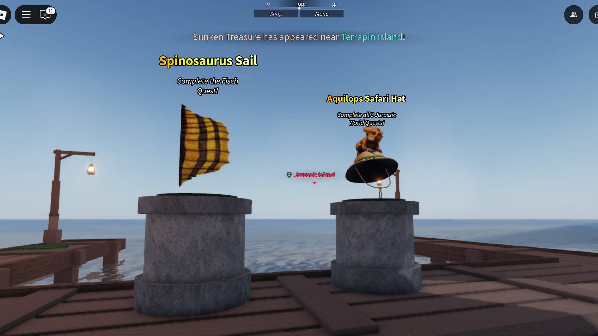 The UGC Rewards for Completing the Quest (Image via Roblox)