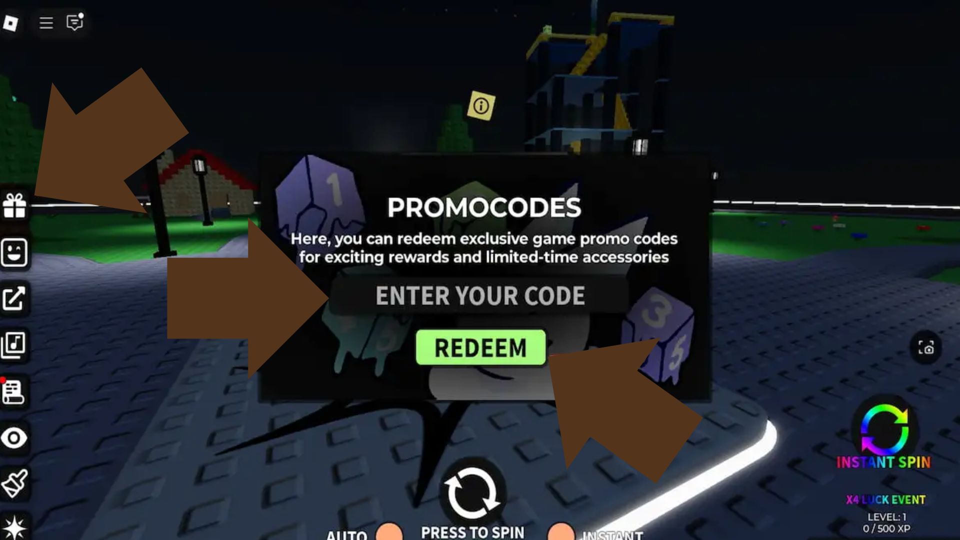 Redeem them here (Source: Roblox)