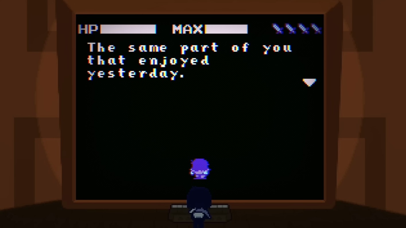 The Dark Mantle taunts Kris