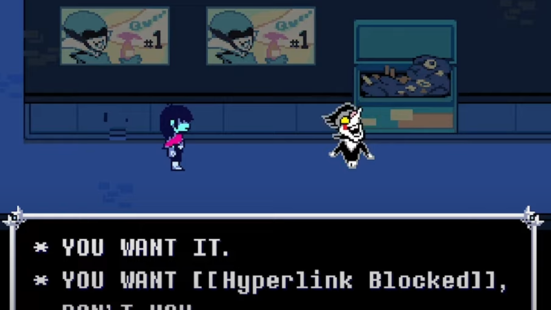 What Does Hyperlink Blocked Mean in Deltarune?