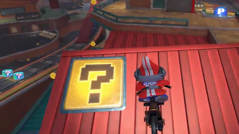 What Question Mark Panels Do in Mario Kart World