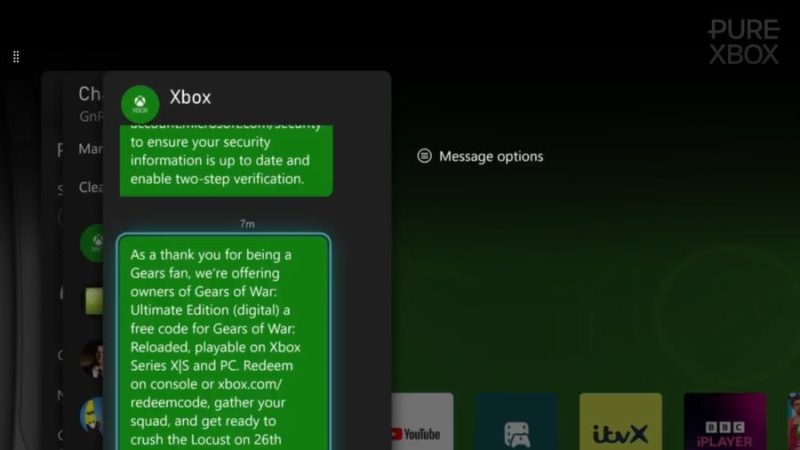 Xbox Now Offering Free Gears of War: Reloaded Codes to Ultimate Edition Owners