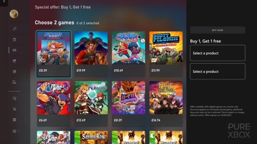 Xbox's Latest Buy One, Get One Sale Features A Random Selection Of 'Retro' Titles