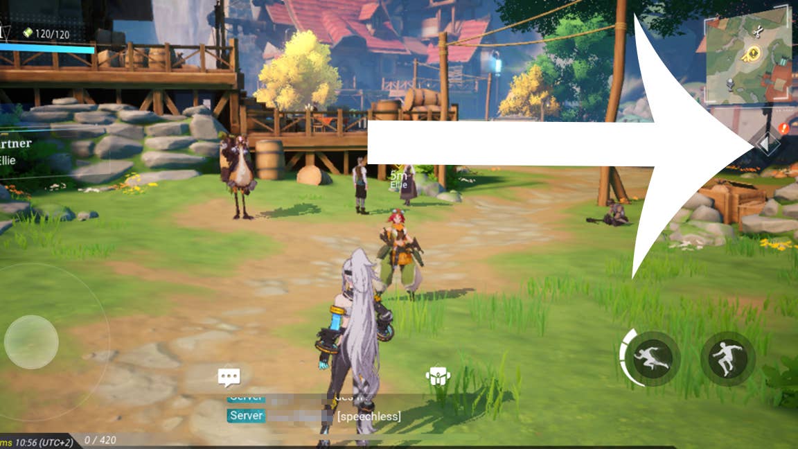 Navigation menu interface