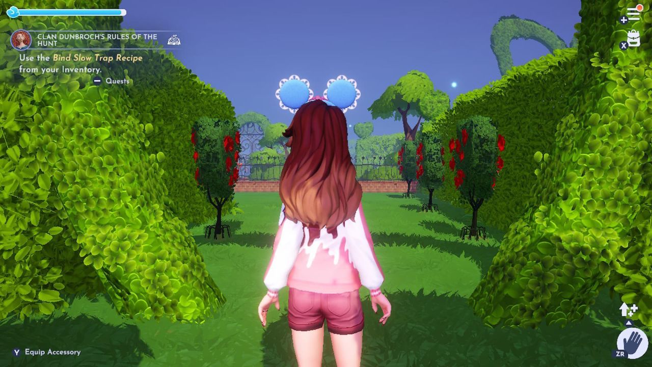 Garden Maze Navigation