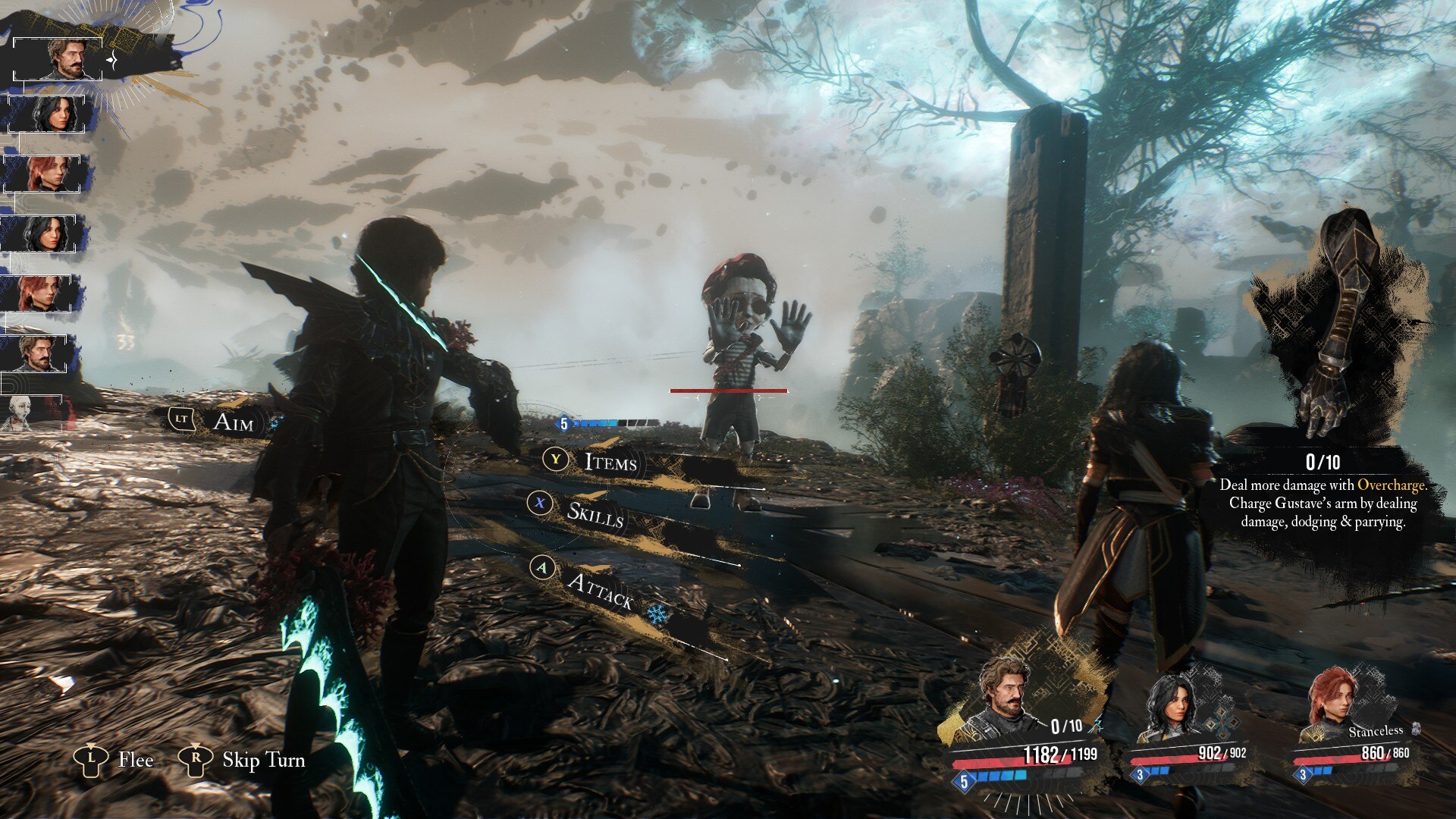 The Mime boss fight in Clair Obscur Expedition 33 (Image via Kepler Interactive)