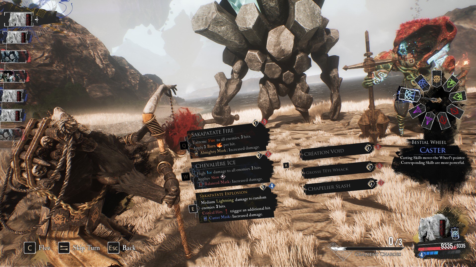 Marked enemies will be good targets for Gradient Charges (Image via Sandfall Interactive)