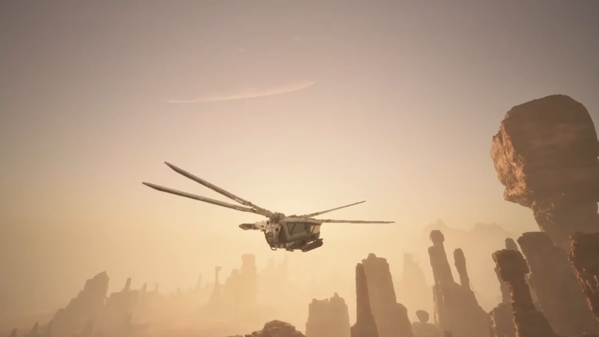 Fly to the Deep Desert (Source: Funcom, YouTube/IIEKKO)
