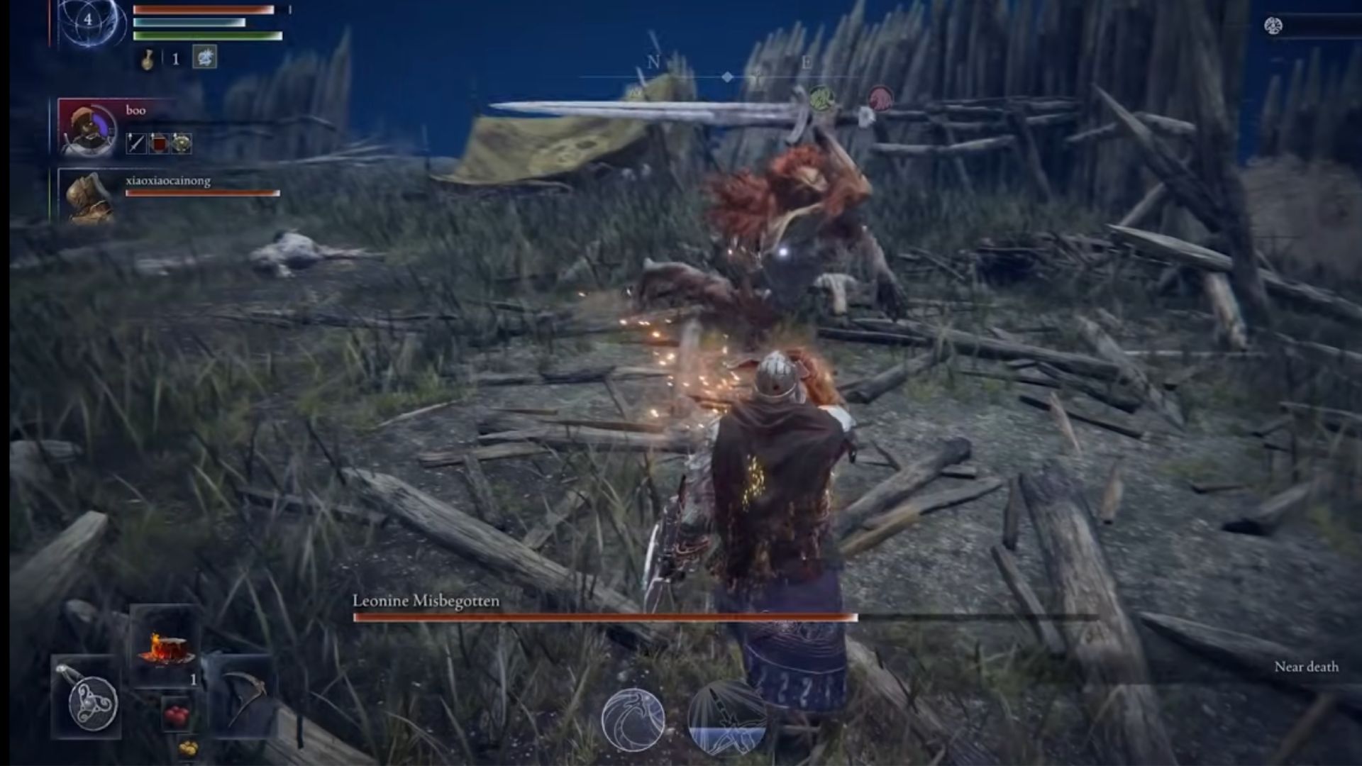 Enhanced version of Leonine Misbegotten in modern action RPG