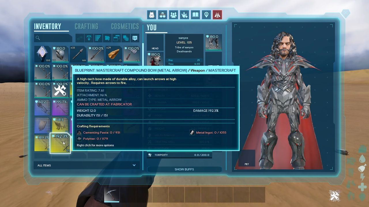 ARK: Survival Ascended, PC, Gameplay, All Desert Loot Crate Locations, Screenshot