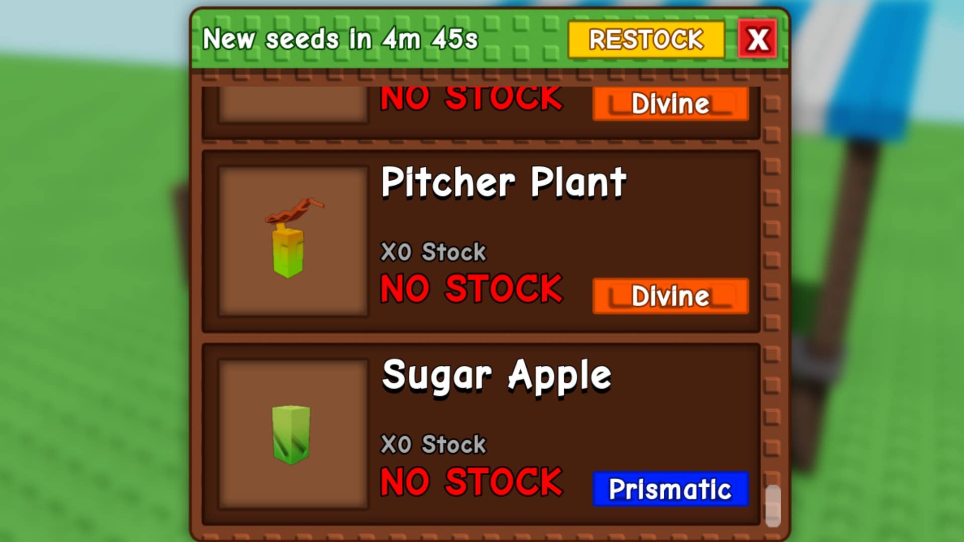 grow a garden sugar apple pitcher plant seed shop menu
