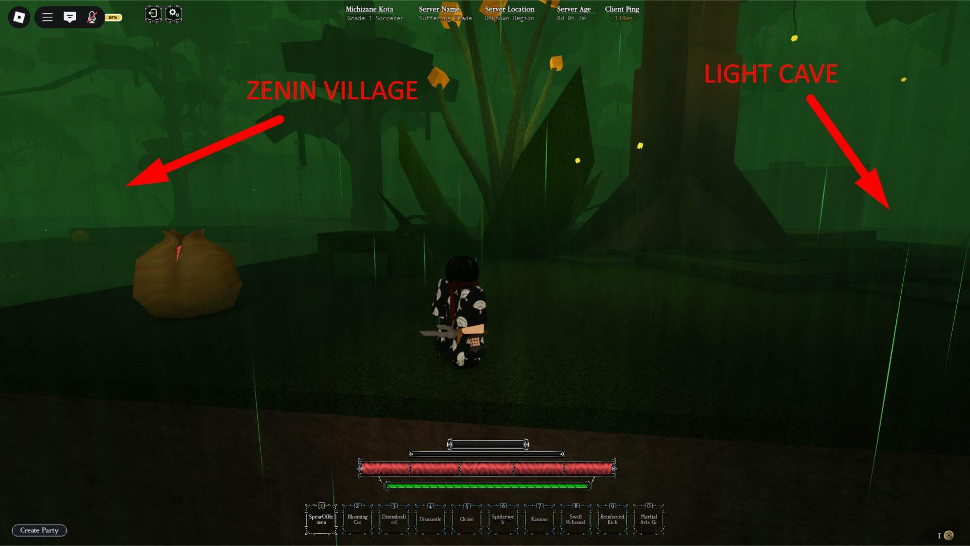 Light Cave entrance