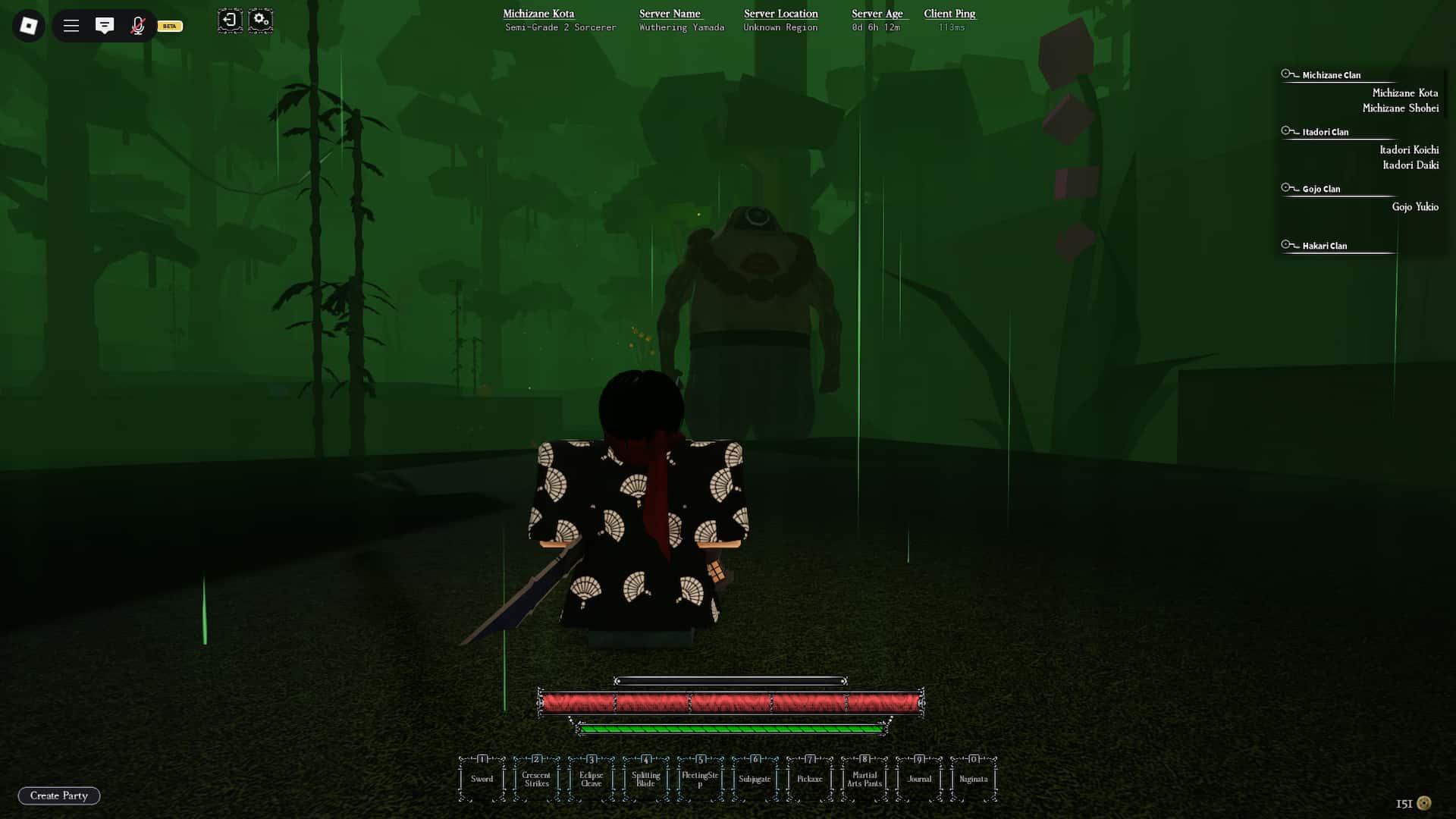 Best enemy to get Reverse Cursed Technique in Heian Roblox experience