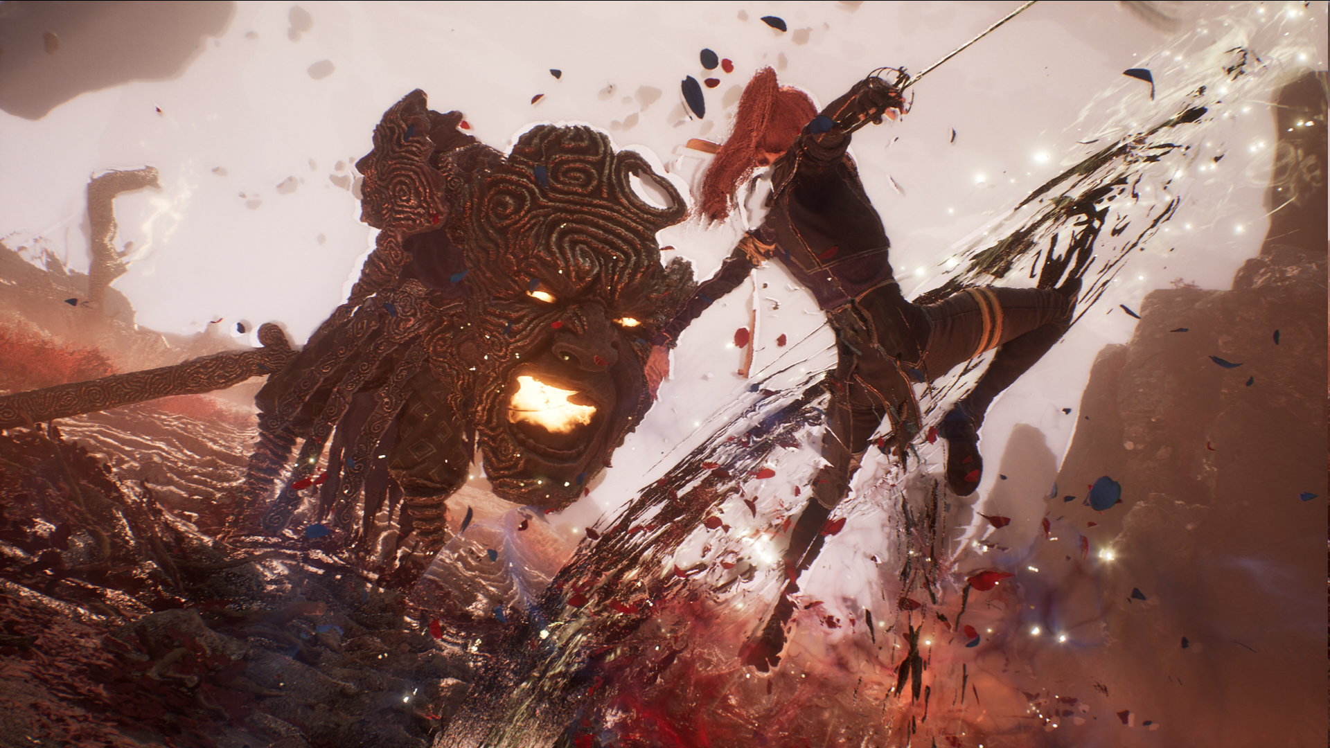 Fighting solo while being buffed is convenient (Image via Kepler Interactive)