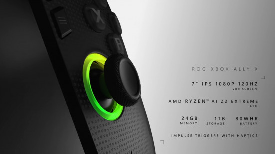 ROG Xbox Ally specifications