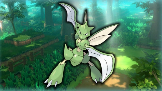 Scyther near Viridian Forest