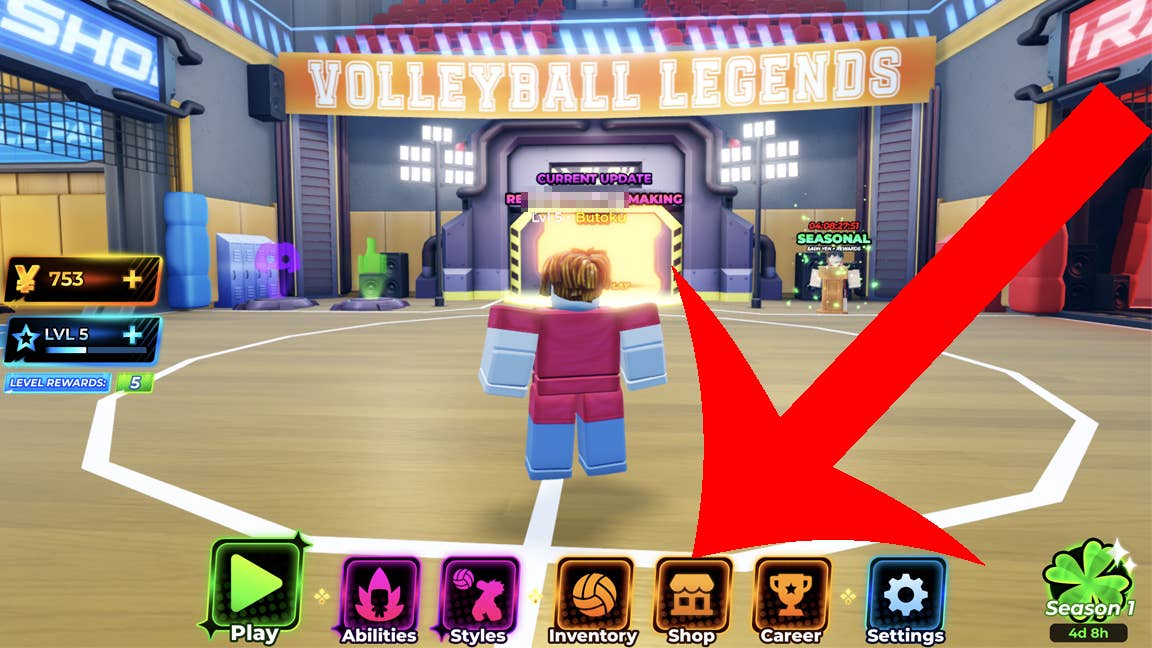 Shop option location visualization